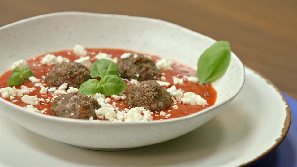 Syrian falafel fatteh