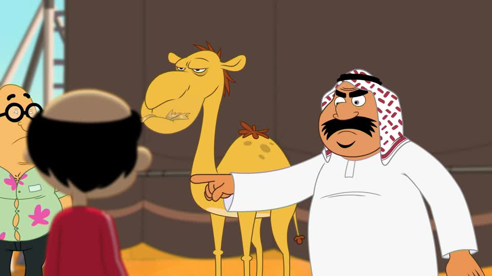 الحلقة 08 - تدريب الجمل مرتاح