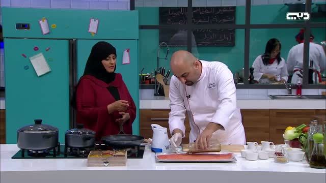 نكهات وأكلات: سلمون مع أرز بالزنجبيل وكعك العيد بحشوات مختلفة