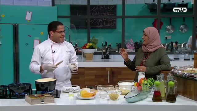 نكهات وأكلات: معكرونة المانجو والروبيان وكيك التفاح