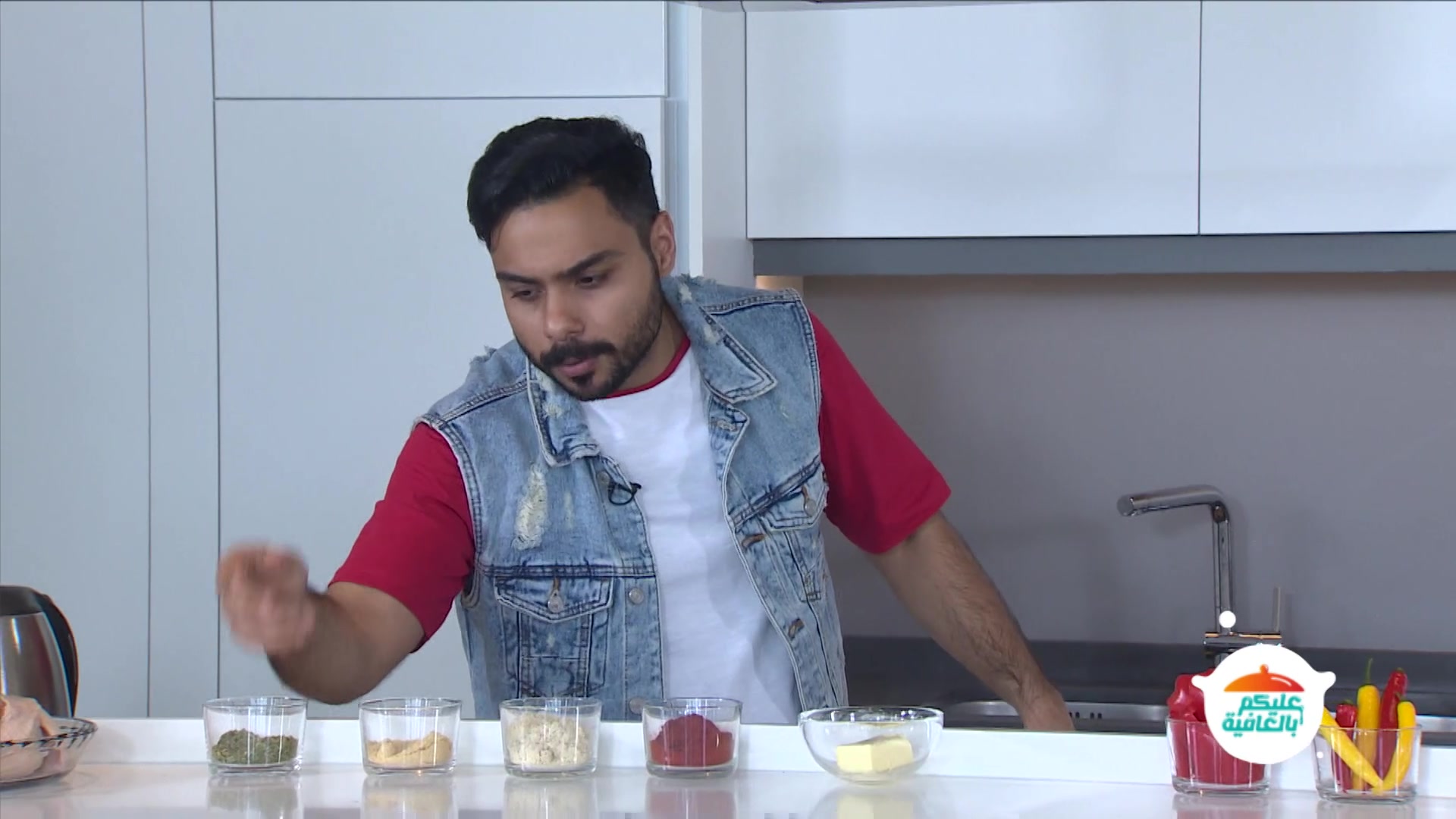 Alaykum Blafya: Corn soup, a side of Nando's chicken